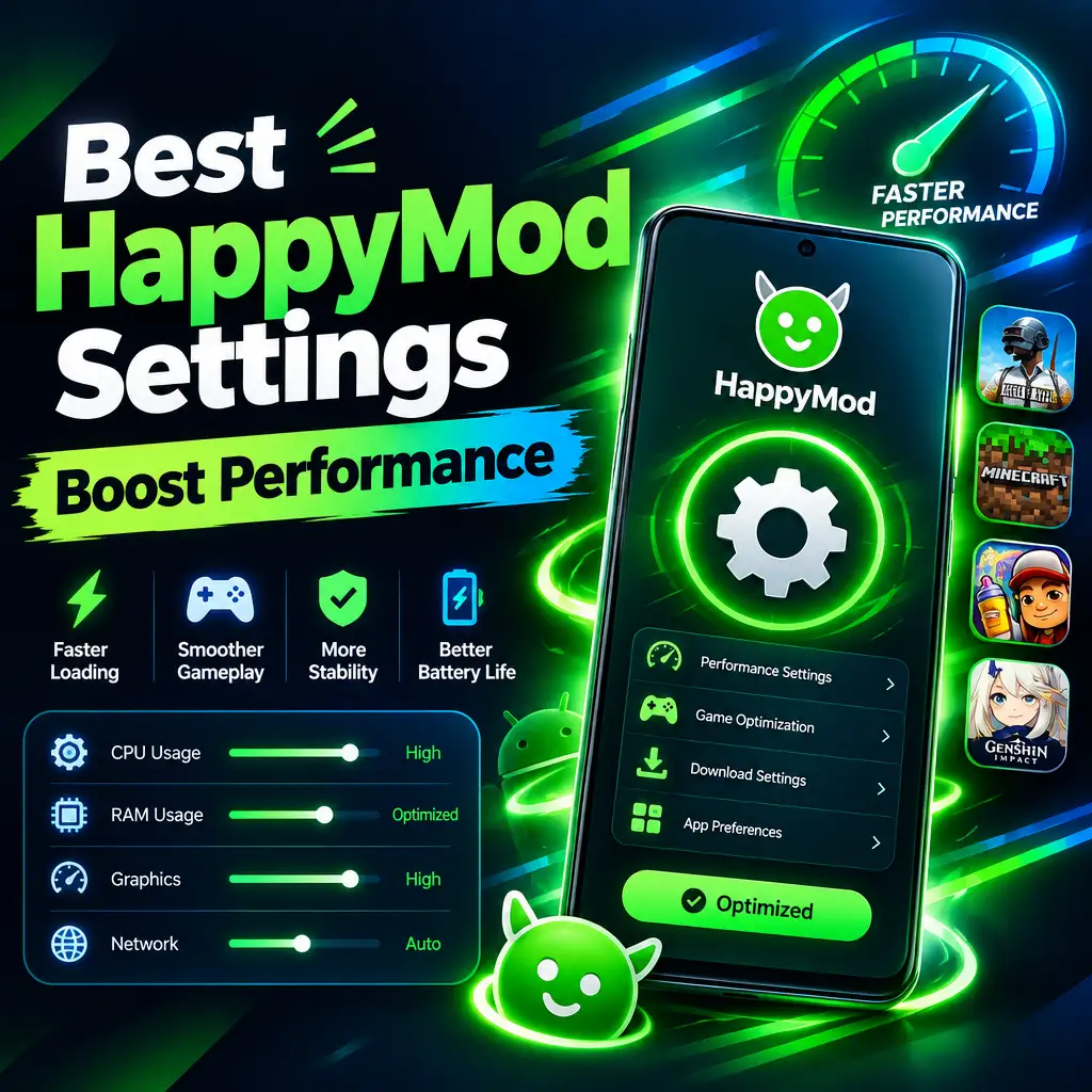 Best Settings for HappyMod Performance